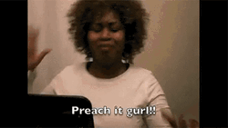 Preach It Girl Speak GIF