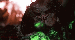 Predator 1987 Green Blood Dying GIF
