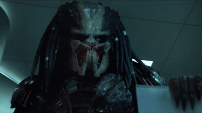 Predator Holding Paper GIF