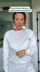 Pregnant How Did You Hide GIF