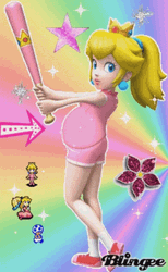 Pregnant Princess Peach GIF