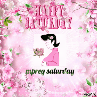 Pregnant Woman Happy Saturday GIF