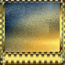 Premium Golden Grinding Border GIF
