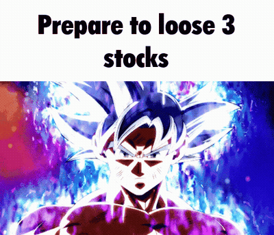 Prepare To Lose 3 Stocks Cartoon Character GIF