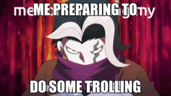 Preparing To Do Some Trolling Gundham Chuunbiyu GIF