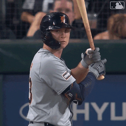Preparing To Hit The Ball Major League Baseball GIF