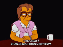 Preppy Homer Simpson GIF