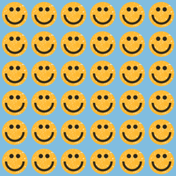 Preppy Smiley Face Turn Sad GIF