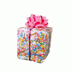 Present Assorted Gift Wraps Stop Motion  GIF