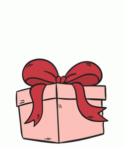 Present Cute Little Panda Reveal GIF