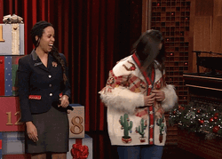 Presenting An Amazing Ugly Sweater GIF