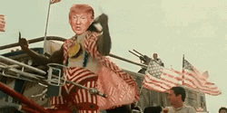 President Camacho Donald Trump Head GIF