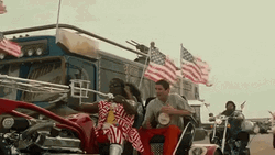 President Camacho In His Three Wheelers GIF