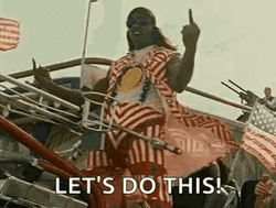 President Camacho Let's Do This GIF