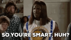President Camacho So You're Smart GIF