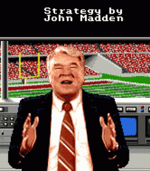 President Donald Trump Animation Strategy By John Madden GIF