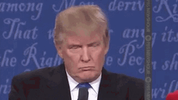President Donald Trump Wrong Nodding Serious Reaction GIF