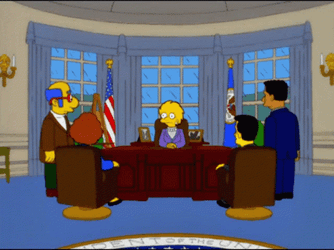 President Lisa Simpson The Simpsons GIF