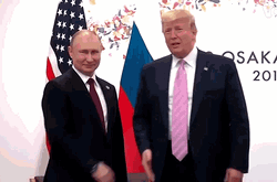 President Vladimir Putin And Donald Trump