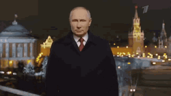 President Vladimir Putin New Years Address GIF