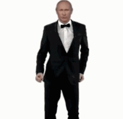 President Vladimir Putin Shake Dance Meme GIF