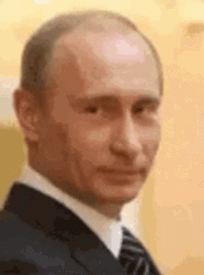 President Vladimir Putin Wink GIF