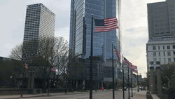 Presidents Day American Flag GIF