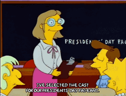 Presidents Day Class Scene  GIF