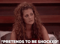 Pretending Shocked Surprise Meme GIF
