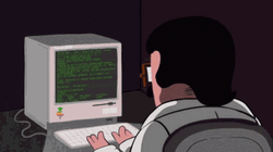 Pretending To Work Coding Animation GIF