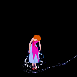 Pretty Cinderella Transformation GIF