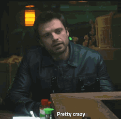Pretty Crazy Soldier Sebastian Stan GIF