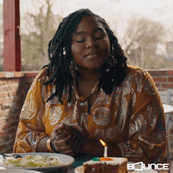 Pretty Girl Blow Her Cake Happy Birthday Queen GIF