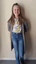 Pretty Girl Feeling Good GIF