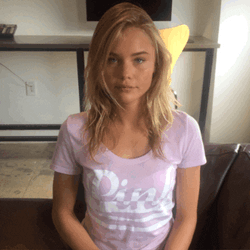 Pretty In Pink Winks Will Do GIF