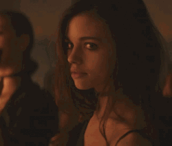Pretty India Eisley Flirting Gaze GIF