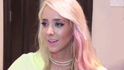 Pretty Lady's Blank Stupid Reaction GIF