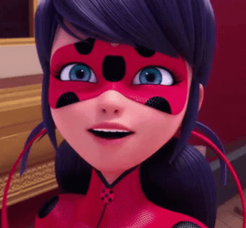 Pretty Ladybug Looking Straight GIF
