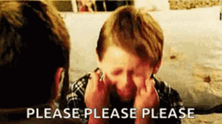 Pretty Please Fingers Crossed GIF