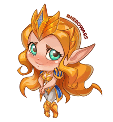 Pretty Please Hero Wars GIF