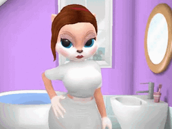 Pretty Please Kimmy Superstar Talking Cat GIF