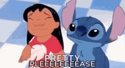 Pretty Please Lilo And Stitch GIF