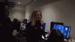 Pretty Police Office Reaction Not Again GIF