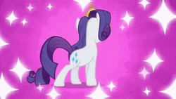 Pretty Rarity Mlp  GIF