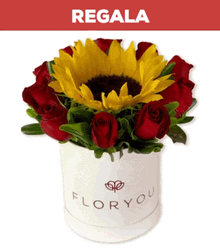 Pretty Rosas In A Box GIF