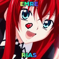 Pretty Smiling Rias GIF