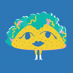 Pretty Soft Funny Taco Tuesday Girl GIF