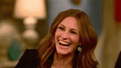 Pretty Woman Julia Robert Laugh GIF