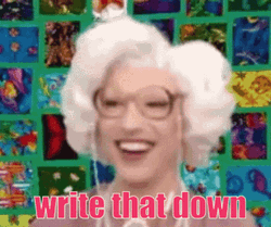 Pretty Women Write That Down GIF