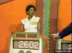 Price Is Right Contessant Passed Out GIF